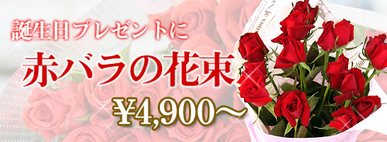 バラの花束89本 誕生日