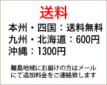 お得な配送料！